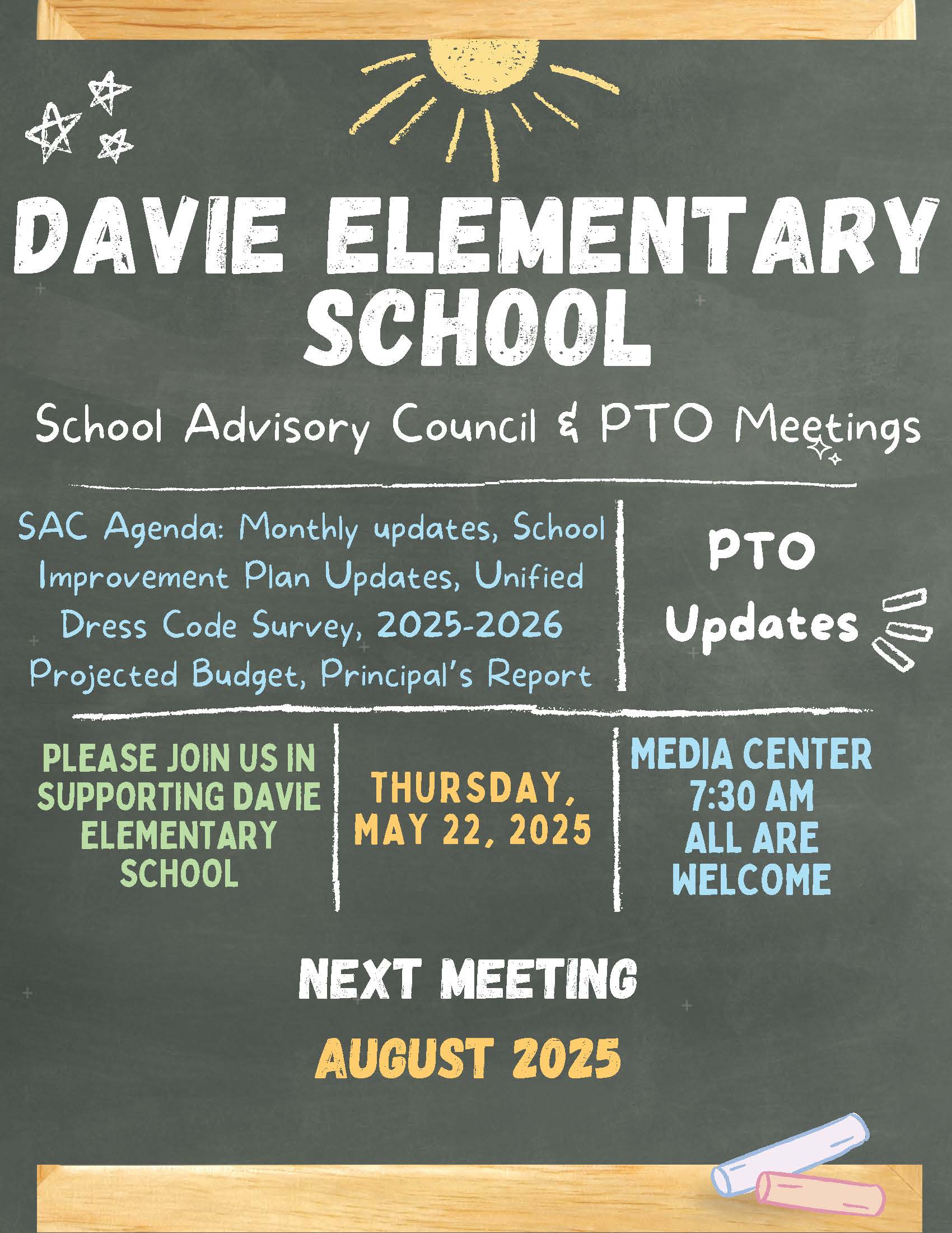 SAC Meeting